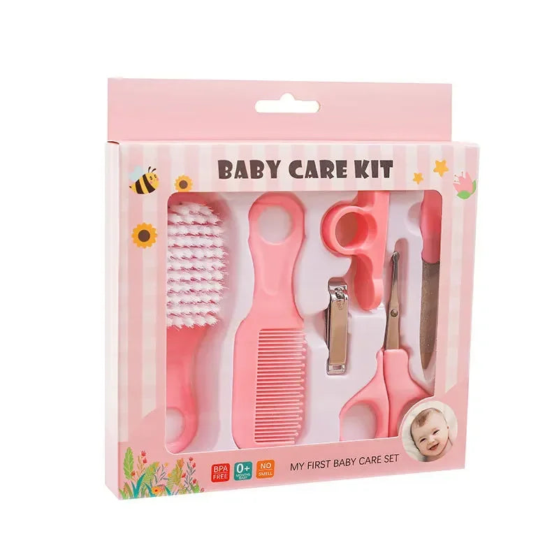 Ultimate Baby Care Set: Safe Nail Clippers, Soft Comb & Brush for Gentle Grooming and Healthcare