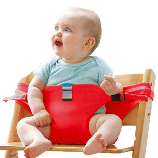 Portable Baby Meal Strap - Safe and Foldable Child Seat Harness for On-the-Go Dining