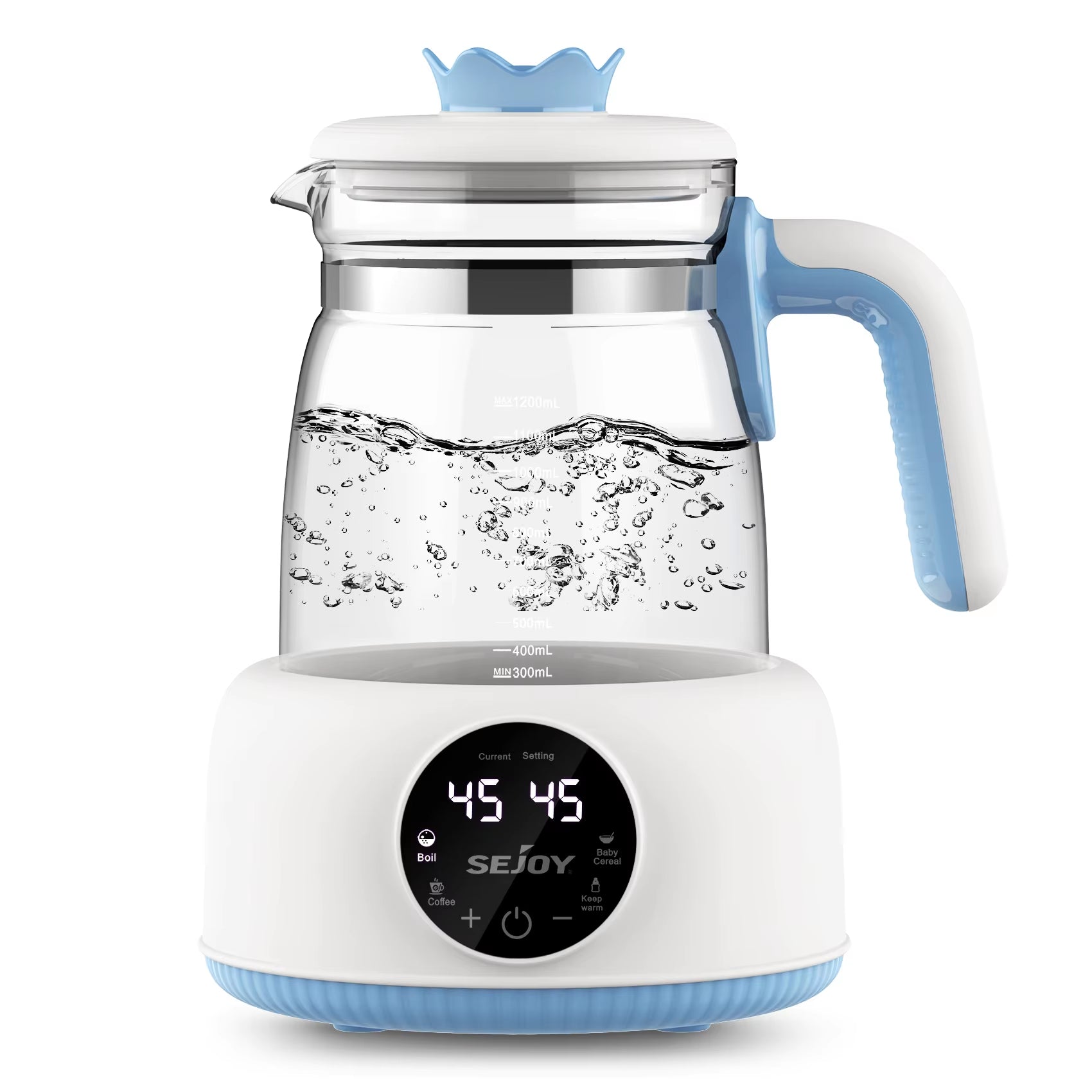 Smart Baby Formula Kettle - 220V/110V Automatic Milk Warmer & Thermostatic Regulator for Effortless Feeding