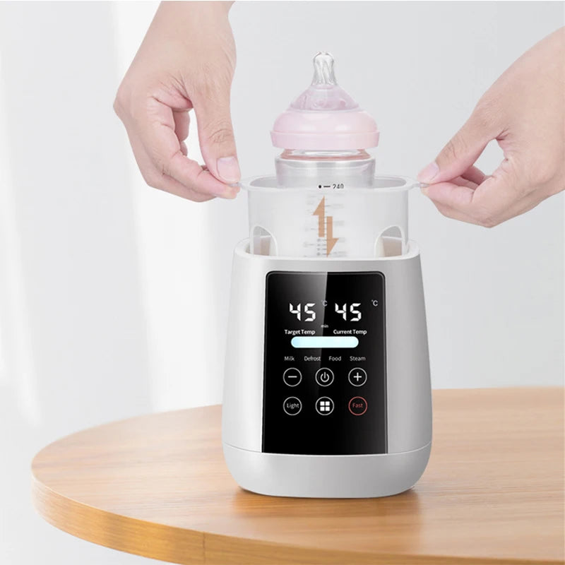 6-in-1 Baby Bottle Warmer & Sterilizer - Accurate Temperature Control for Perfectly Heated Breast Milk