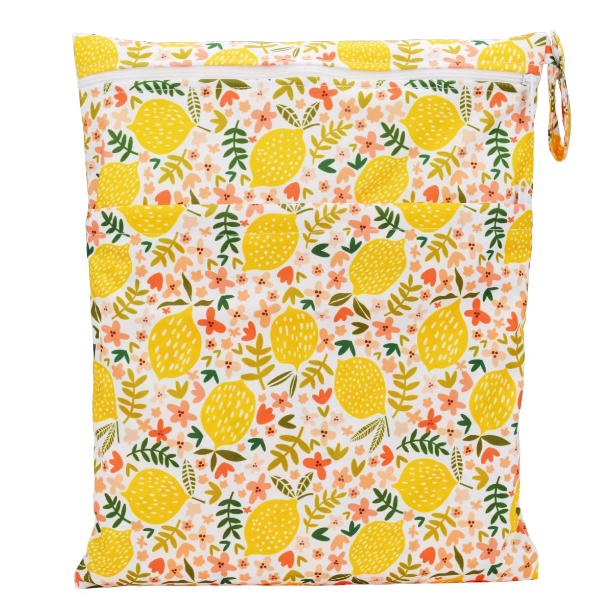  Waterproof Reusable Wet Dry Bag - Perfect for Baby Diapers & Travel Convenience with Dual Zippered Compartments!