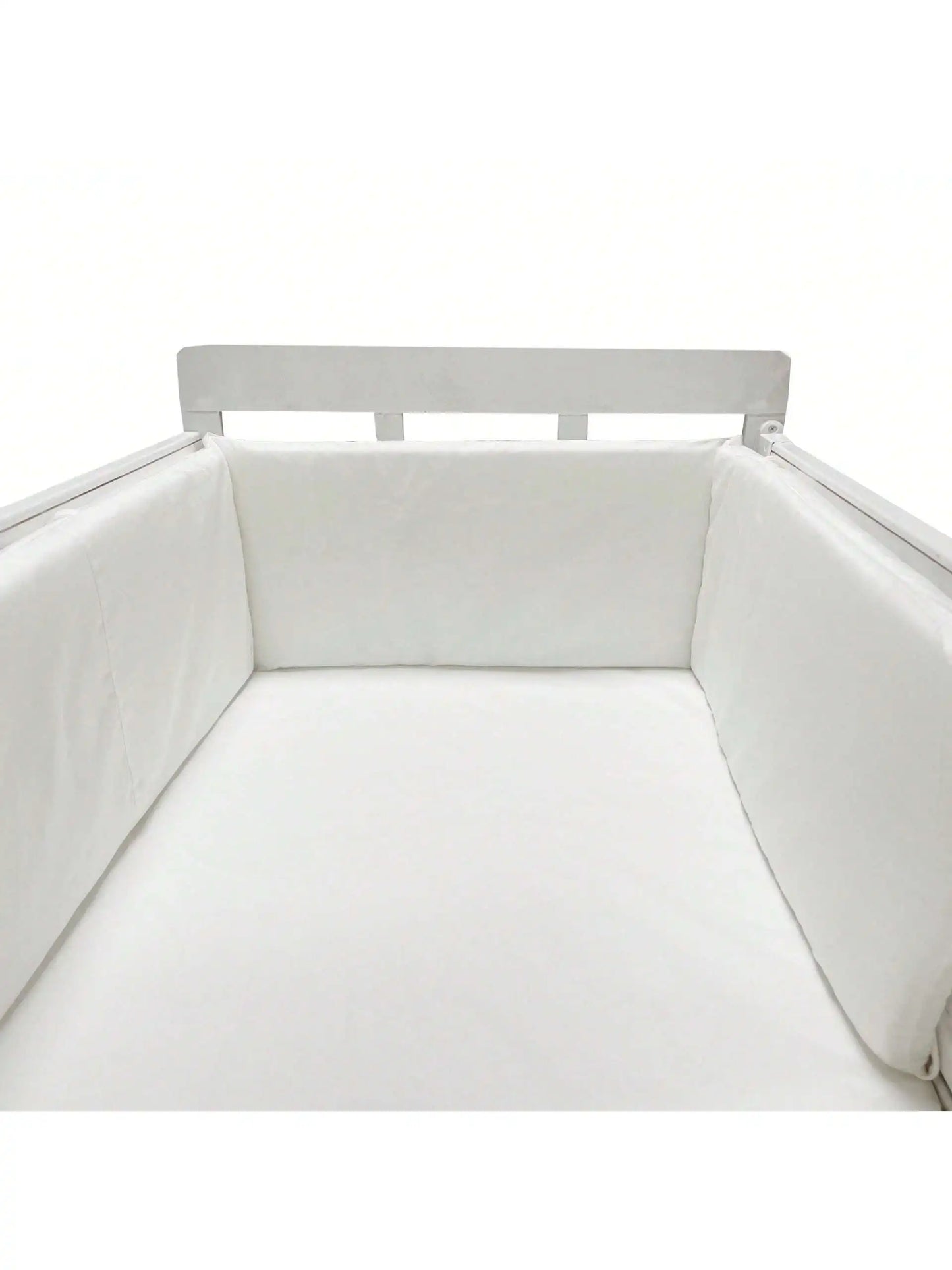 Cozy Cotton Baby Bumper - Stylish Crib Protector for Newborns & Infants - Soft Bed Barriers for Safe Sleep