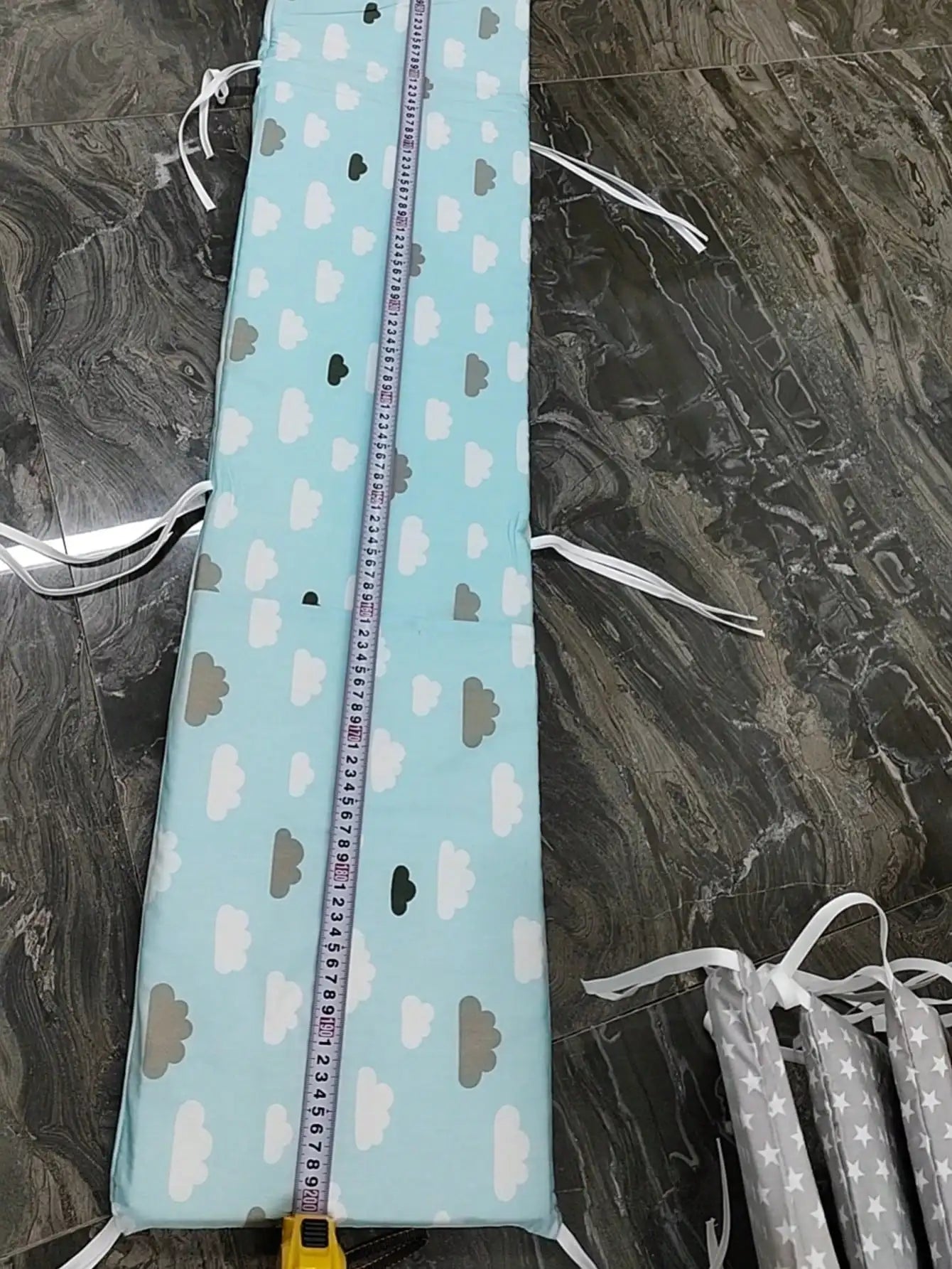 Cozy Cotton Baby Bumper - Stylish Crib Protector for Newborns & Infants - Soft Bed Barriers for Safe Sleep