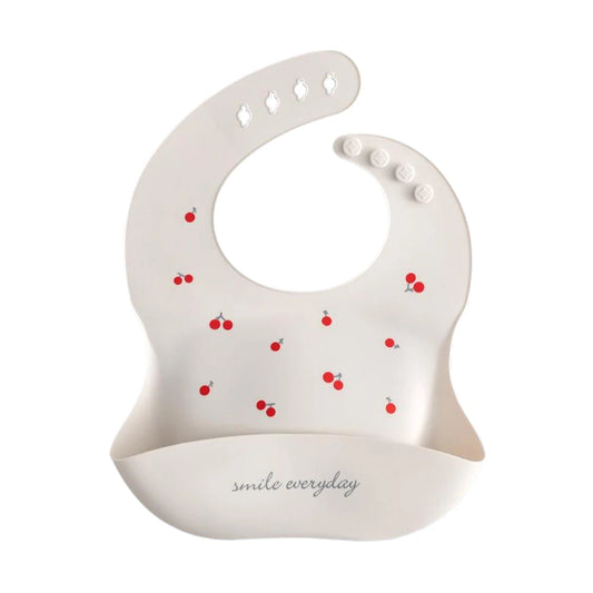 Mess-Free Mealtime Made Fun: Adjustable Soft Silicone Waterproof Bibs with Adorable Cartoon Prints for Kids